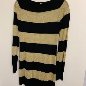 Black and Gold Bodycon